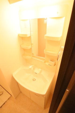 大阪市城東区関目５丁目の賃貸マンションの洗面所