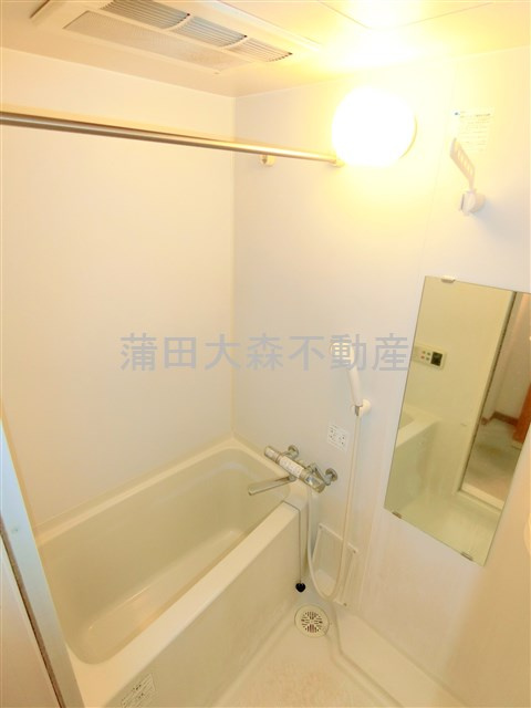 ジュエル大森山王の浴室|浴室乾燥機付きのバスルーム