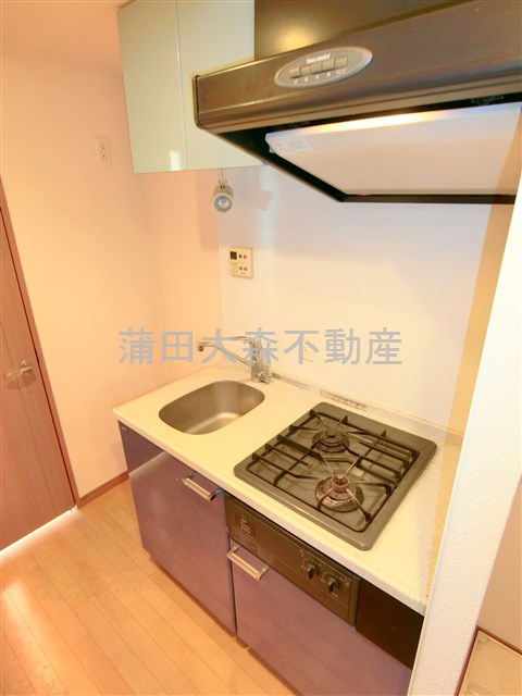 ジュエル大森山王のキッチン|2口ガスシステムキッチン