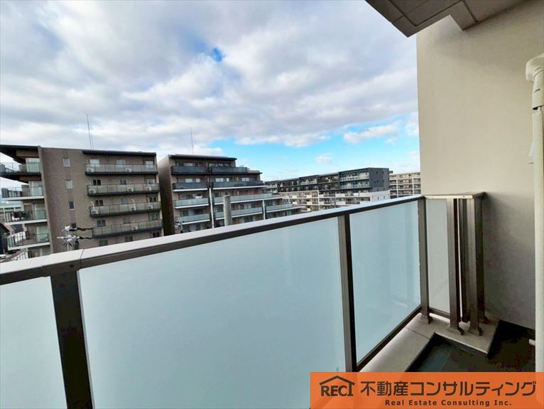 ファインシティ甲子園 ノースレジデンスのバルコニー