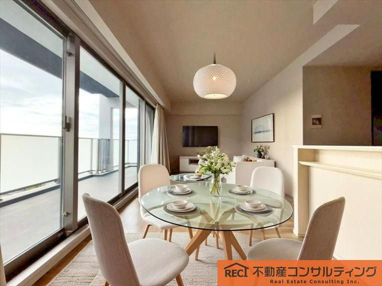 ファインシティ甲子園 ノースレジデンスの居間・リビング|ペット飼育可！