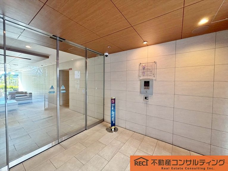 ファインシティ甲子園 ノースレジデンスのエントランス