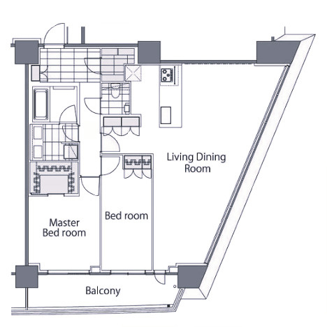 コンフォリア新宿イーストサイドタワーの画像