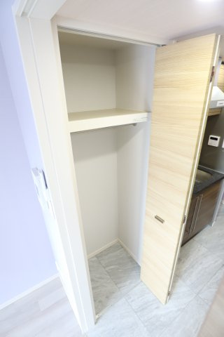 大阪市都島区片町１丁目の賃貸マンションの収納