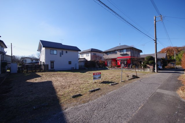 宇都宮市新里町丙　土地　予約済の前面道路含む現地写真