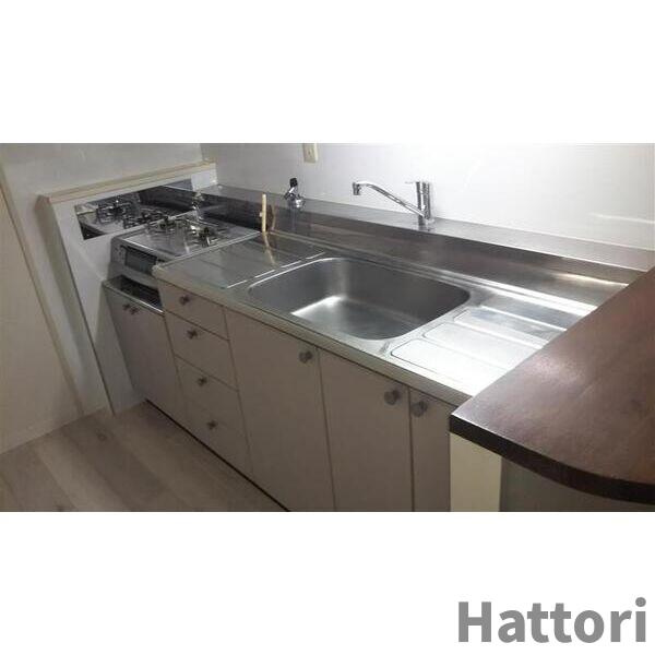 レスカーラ緑地公園のキッチン