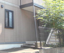 小石川ハイツのエントランス