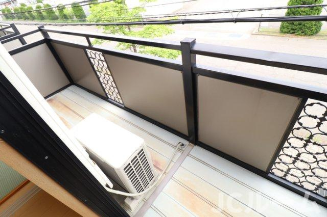 グラン・デ・ハイツ Bのバルコニー