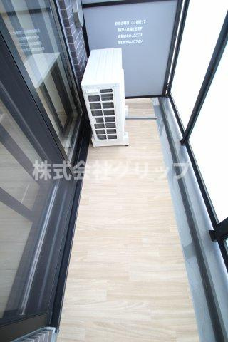 RELUXIA横濱元町のバルコニー