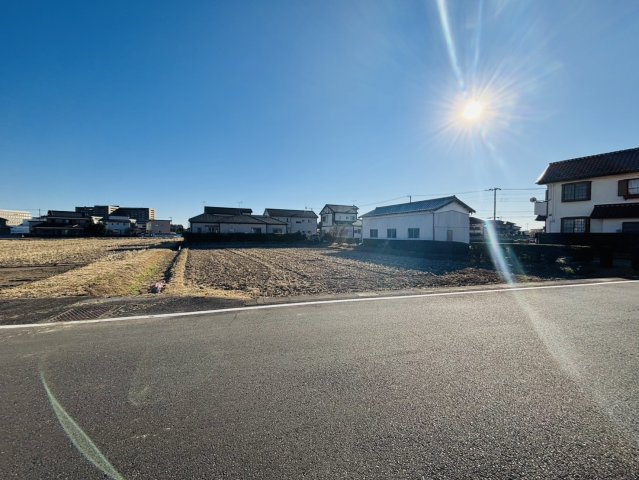 敷地面積118坪　売地　川越市鴨田
