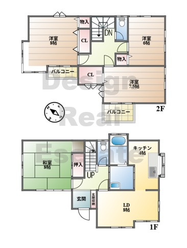 【間取り】 | 久喜市栄1丁目　中古住宅  