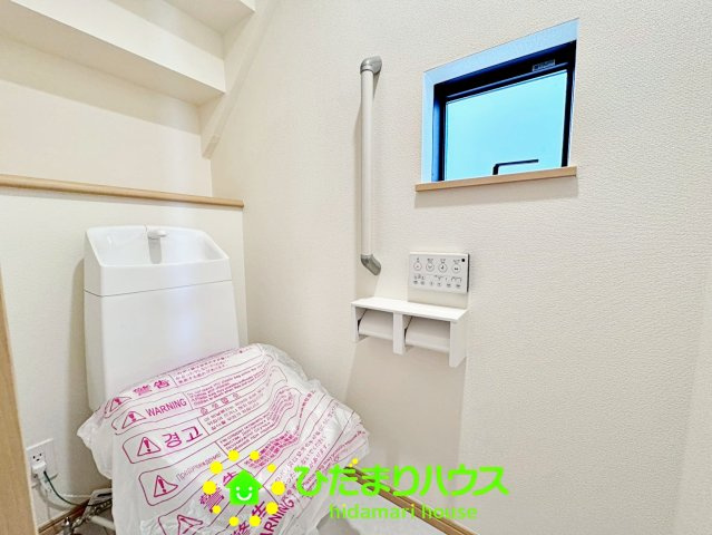 久喜市青毛１丁目6番　新築一戸建て　Dのトイレ|1階トイレになります。