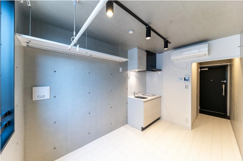 COCOFLAT東高円寺の居間・リビング