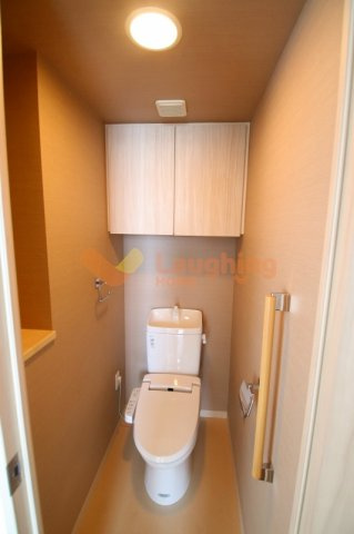 ザ・ライオンズ久留米ウェリスタワーのトイレ|落ち着いたトイレです※別号室の写真です