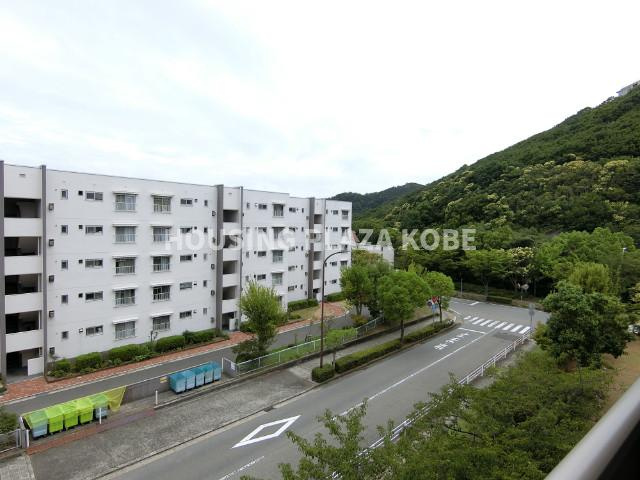 高倉台10団地43号棟の展望|開放感のある眺め