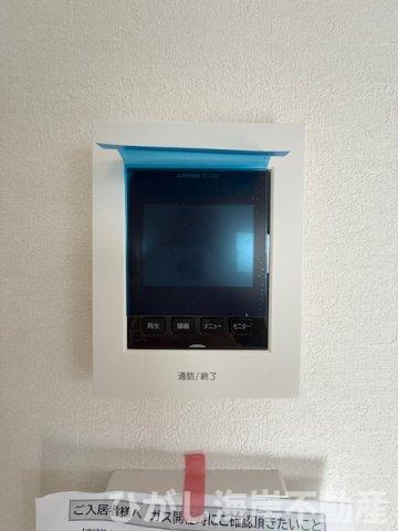 茅ヶ崎市柳島2丁目　新築戸建　全２棟のセキュリティ|TVモニター付きインターフォン