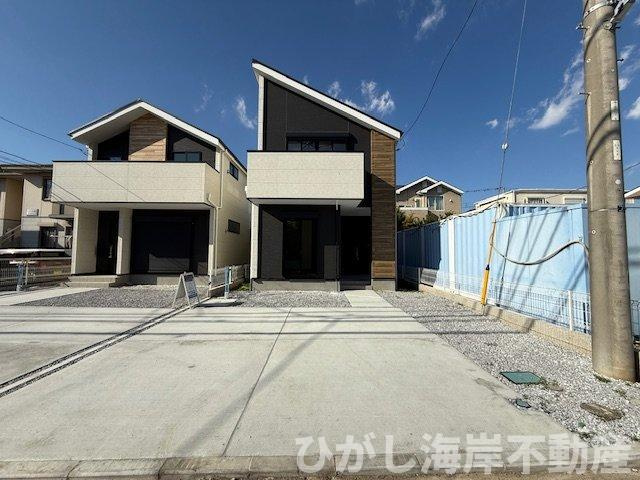 茅ヶ崎市柳島2丁目　新築戸建　全２棟の外観|現地外観