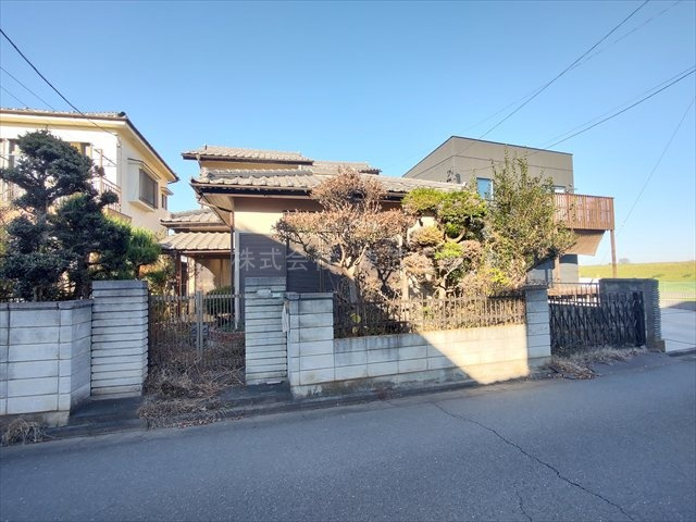 【前面道路含む現地写真】 | 川越市上戸新町 | 本下水