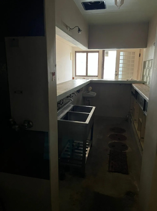 花園テナントのキッチン