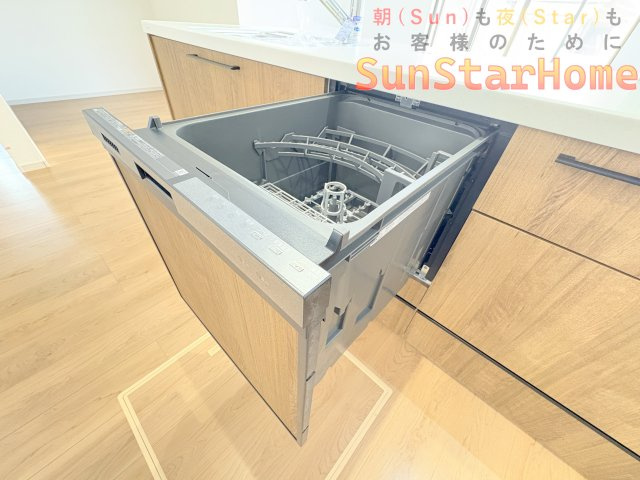 【サンスターホーム】青梅市河辺町　新築戸建　駅近　建物面積105㎡　北西角地のキッチン