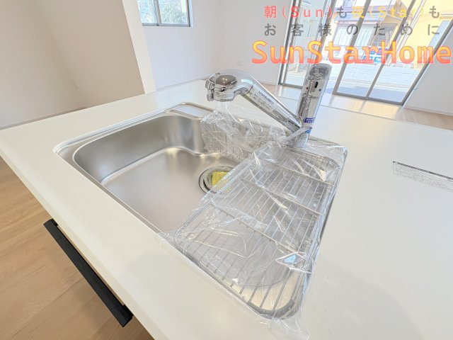 【サンスターホーム】青梅市河辺町　新築戸建　駅近　建物面積105㎡　北西角地のキッチン