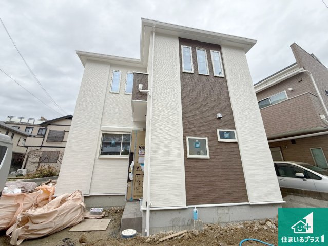 堺市東区南野田　第1期　新築一戸建ての外観|現在の進捗状況です！順調に作業進行中、完成が待ち遠しいです！詳細の間取り等、お気軽にお問い合わせください！