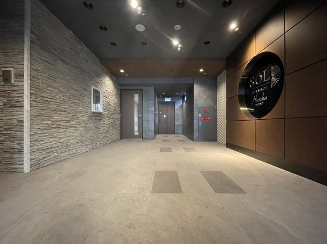 ソルテラスNAMBAフロントのロビー|ソルテラスNAMBAフロント　ロビー