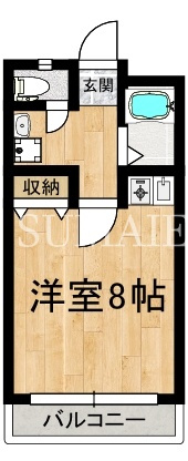 ハイツ日興の間取り|間取りです！