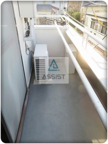 ファミールシマダのバルコニー