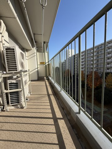 【バルコニー】 | 東大和グリーンタウン3号棟 | 広々したバルコニーです。
