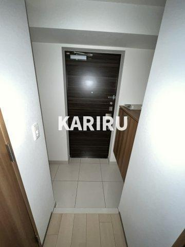 レジュールアッシュ大阪城NORDの玄関