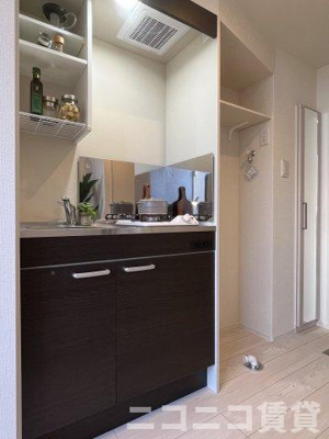 【キッチン】 | メゾン・ド・シャルール | 別号室イメージの為、現状を優先致します。