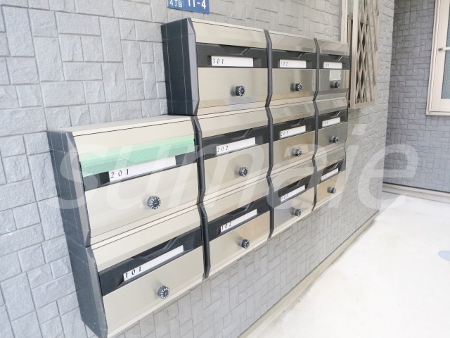 ベルエステート東十条のその他共用部分|集合ポストです☆