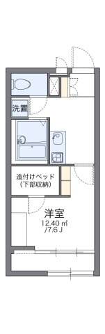 レオパレスＹＯＵの間取り|代表的な間取のため実際の間取とは異なる場合があります