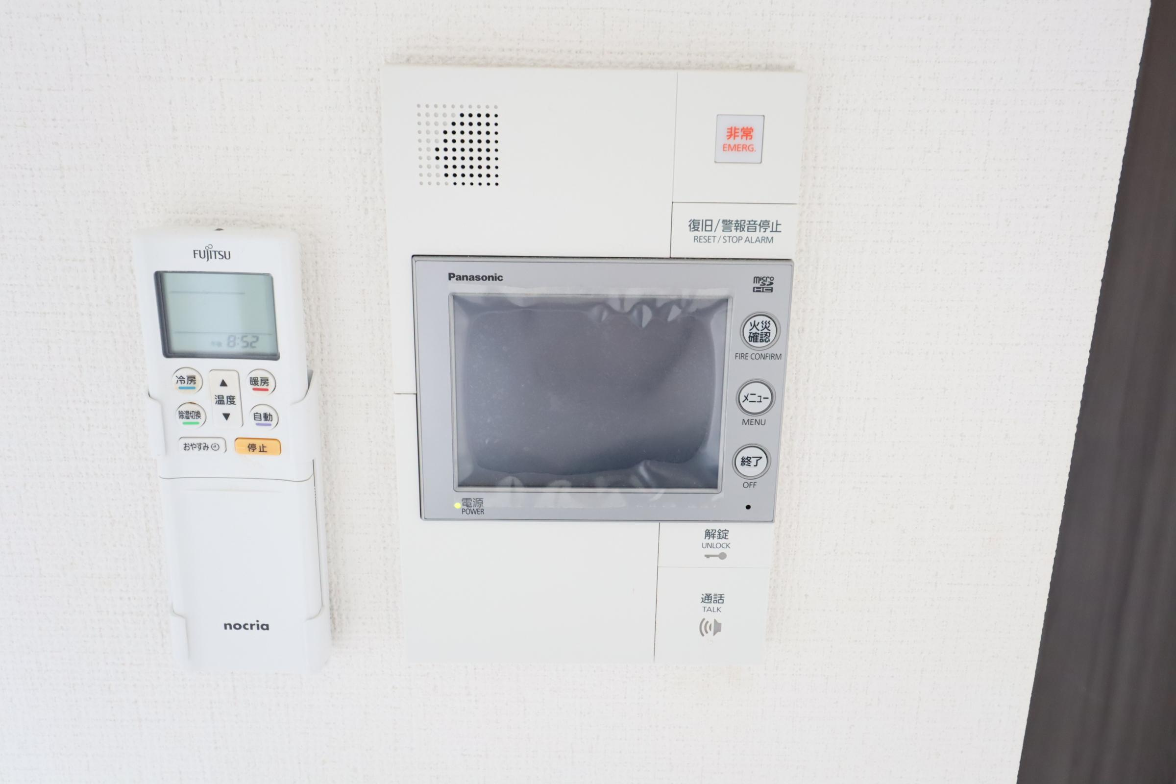 大阪市都島区都島中通１丁目の賃貸マンションのセキュリティ