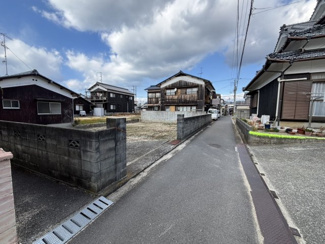 【前面道路含む現地写真】 | 売地　北条辻