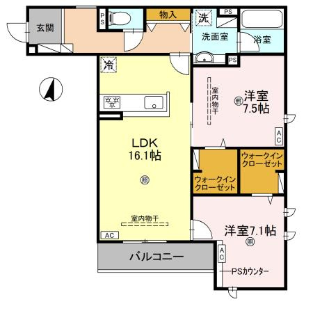 【間取り】 | ロンジェヴィータ