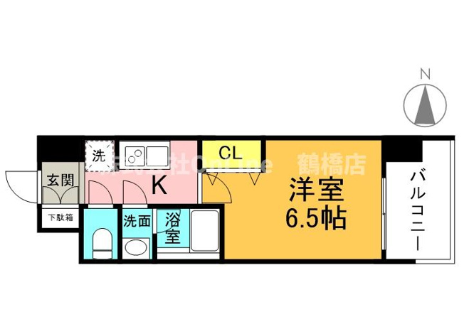 【間取り】 | ブランシエスタ森ノ宮