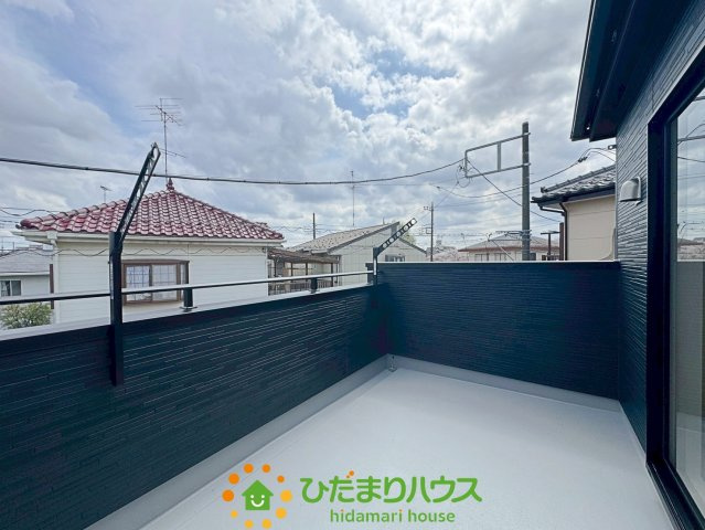 蓮田市馬込2丁目　新築一戸建てのバルコニー