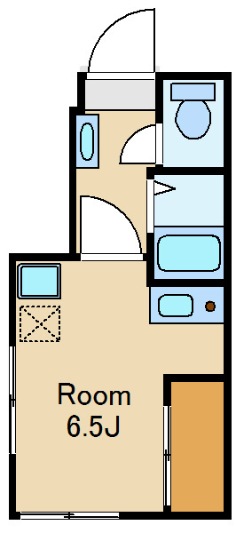 杉並区和田３丁目のアパートの間取り