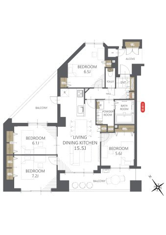 Ｄ’レスティア南光台の画像