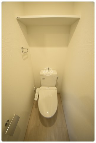 レジュールアッシュOSAKA新深江のトイレ|レジュールアッシュOSAKA新深江　温水洗浄便座