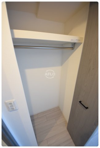 レジュールアッシュOSAKA新深江の収納|レジュールアッシュOSAKA新深江　クローゼット