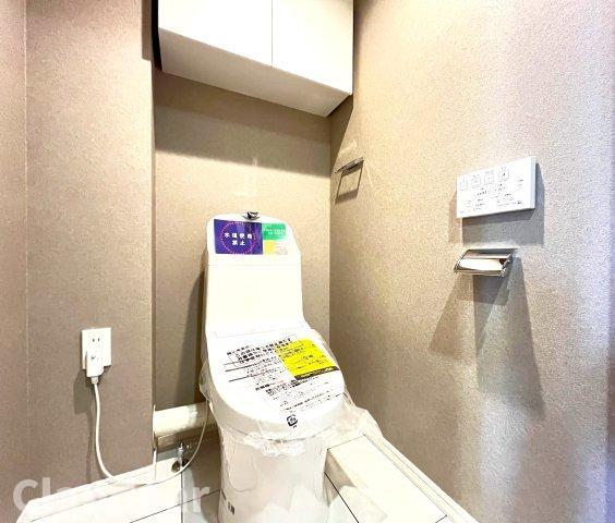 リーベスト松戸Ⅱのトイレ|ドキドキの新生活も、安心してスタート。ぴったりの住まいを見つけませんか？クランディアが一緒に住まい選びをサポートします‼　まずは、お気軽にお問合せください　＃クランディア