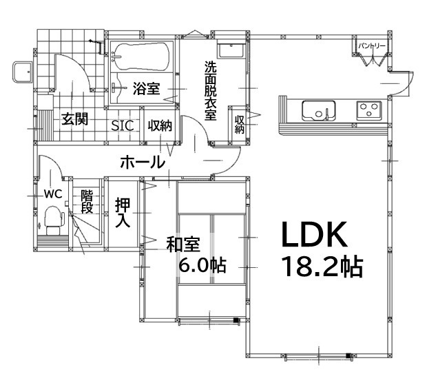 【間取り】の画像