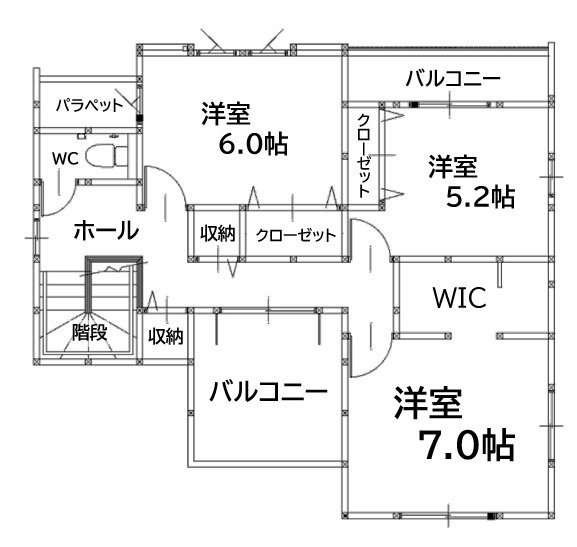 【間取り】の画像