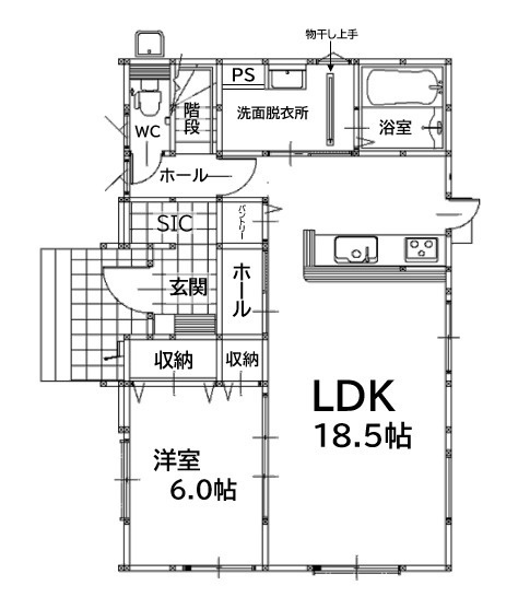 【間取り】の画像