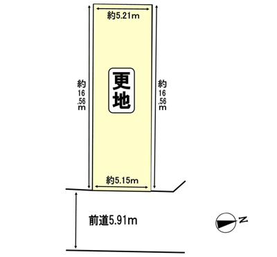 【区画図】 | 田中飛鳥井町　新築戸建【建築条件つき土地】