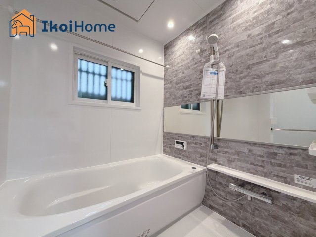 神戸市西区狩場台2丁目　中古戸建の浴室|【ホームページに現地動画掲載中】●年中無休：当日予約可●1坪タイプの広々したユニットバスになります。