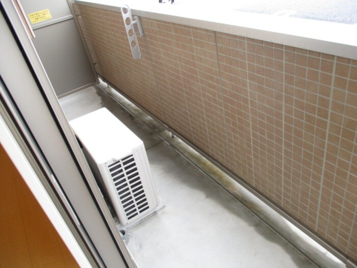 ウィングヴィラのバルコニー